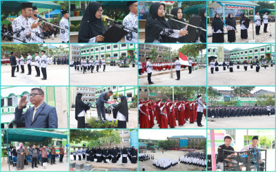 Kekhidmatan Upacara Hari Guru Nasional 2023 SMP BP Tahfidz At Taubah