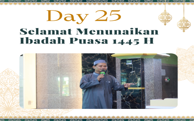 Day 25 Safir : Ramadhan Dan Riyadush Shalihin