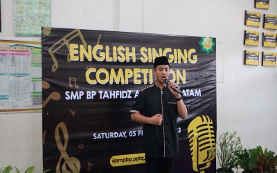 English Singing Competition 2023 : SMP BP Tahfidz At Taubah