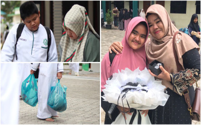 Ujian Tengah Semester Ganjil & Perpulangan Santri SMP BP Tahfidz: Antara Ceria dan Haru